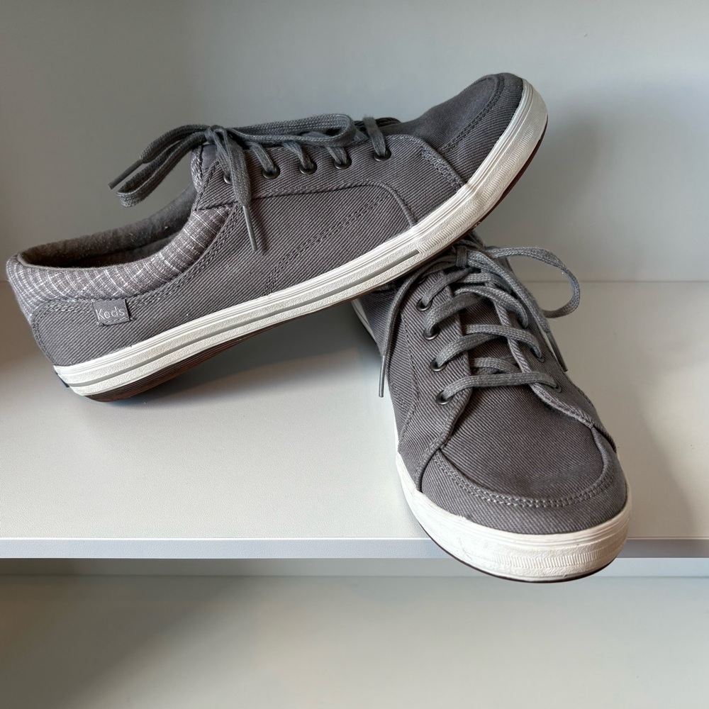 Keds Gray Vollie Ortholite Women's Sneakers